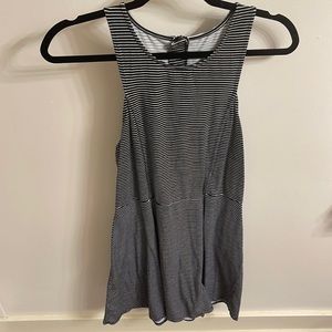 American Eagle Outfitters Dress Size L Color Black White